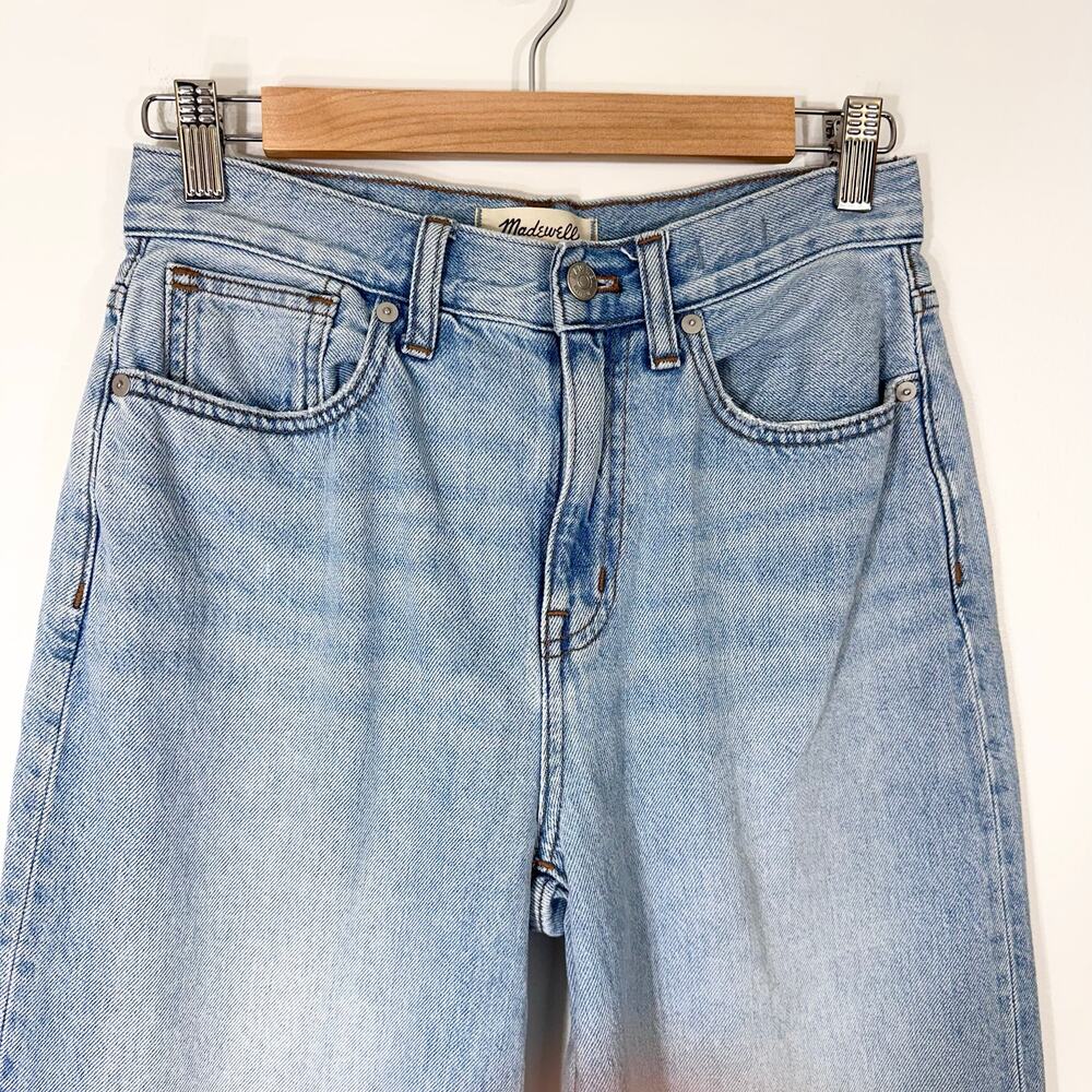Madewell Superwide-Leg Jeans in Ahern Wash: Airy Denim Edition Low Slung | SZ 25 - Picture 6 of 13